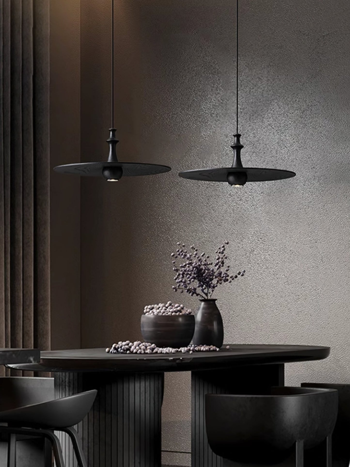 Spindle Disc Drop light Pendant Lamp