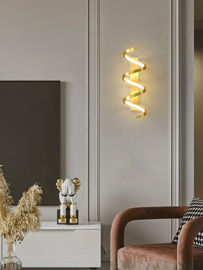 Spiral Lamp bracket Wall Light