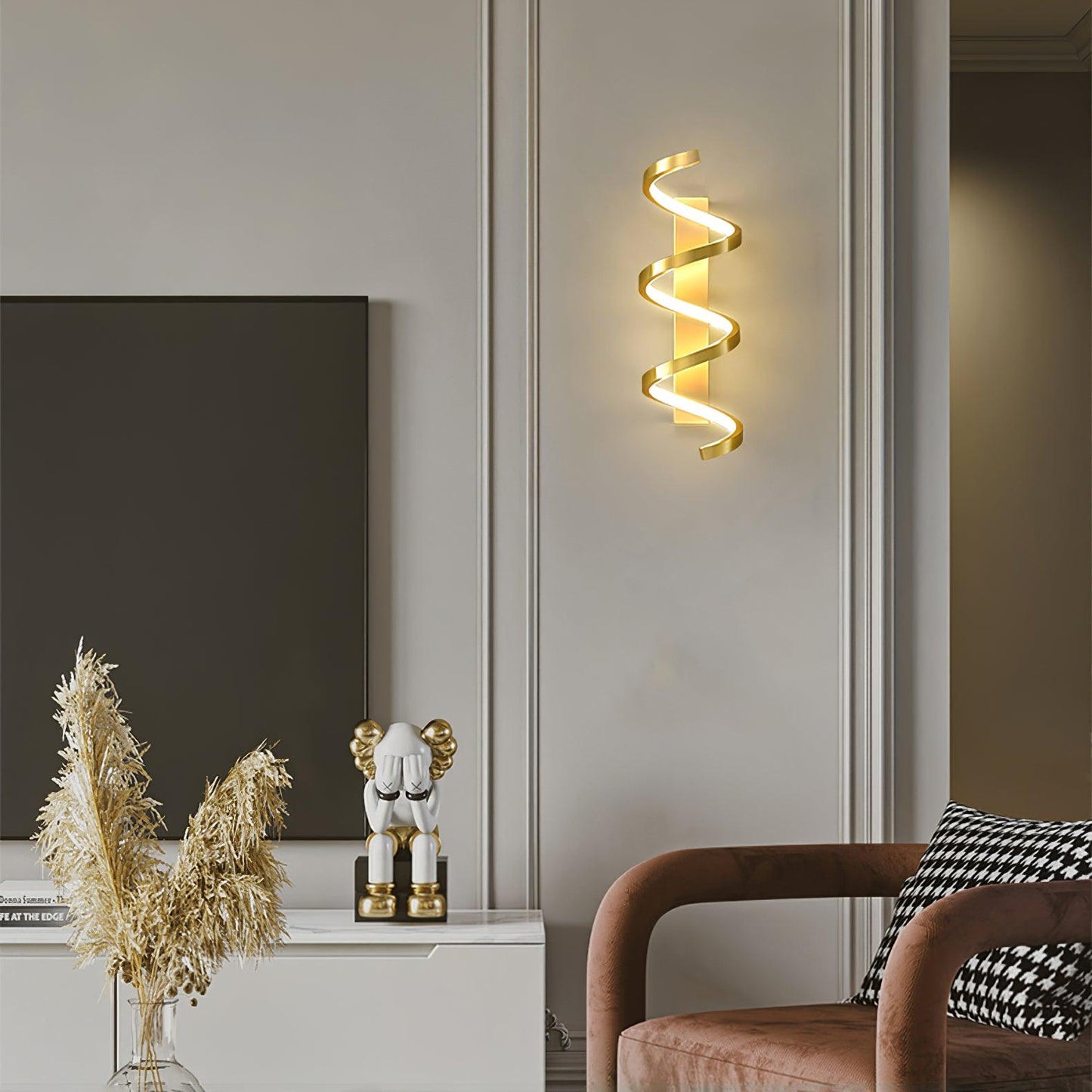 Spiral Lamp bracket Wall Light