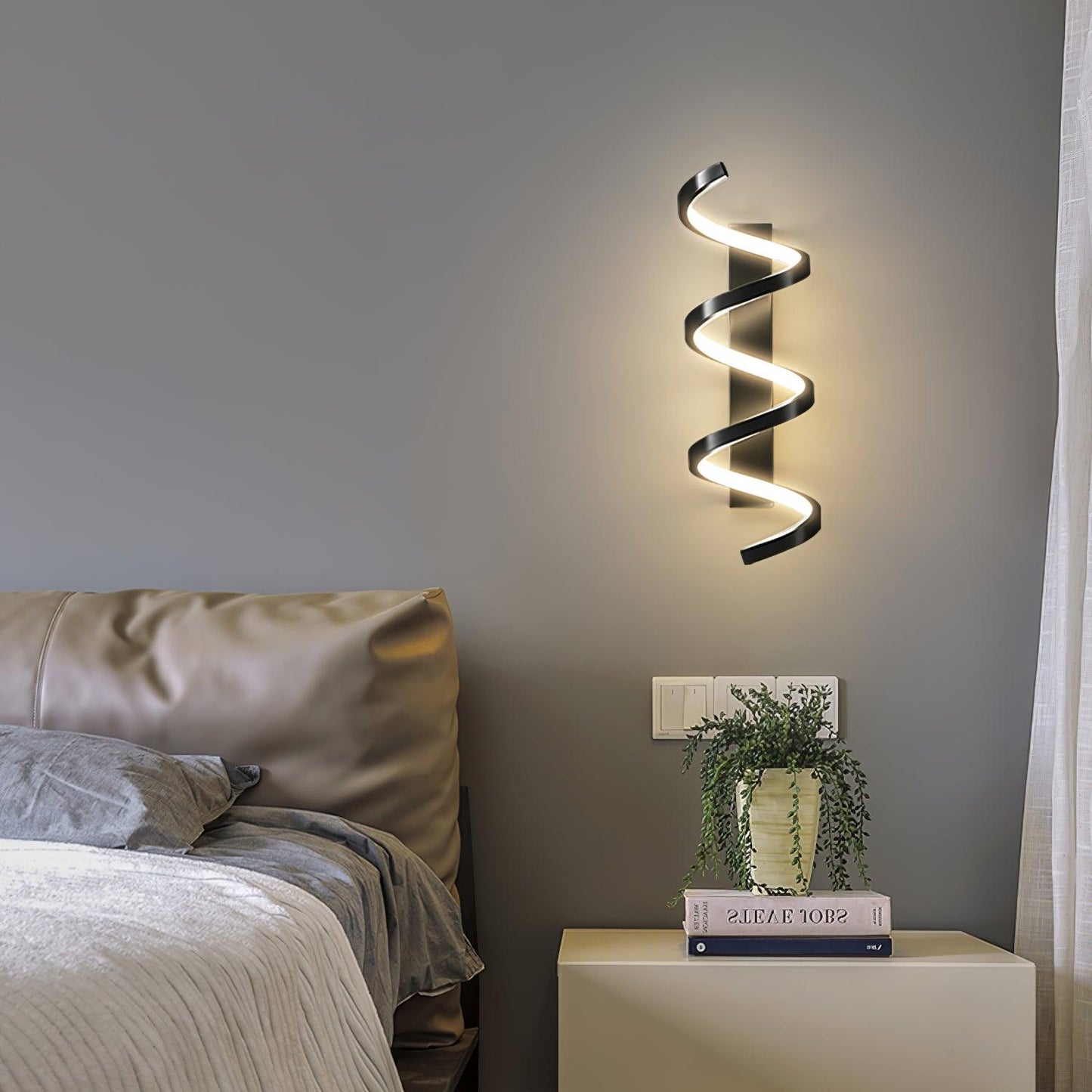 Spiral Lamp bracket Wall Light