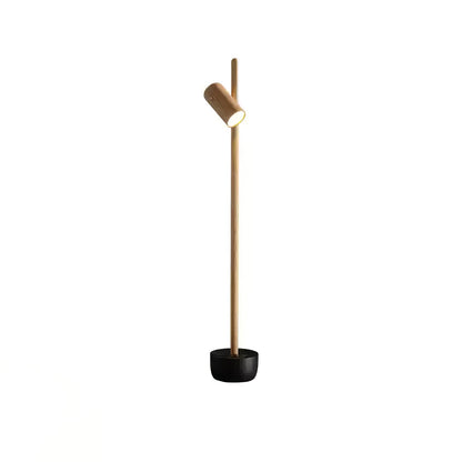 Spotlight Wood Free-standing Lamp Floor Lamp