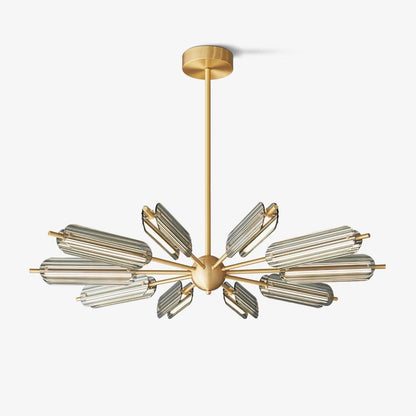 Sputnik Brass Electrolier Chandelier