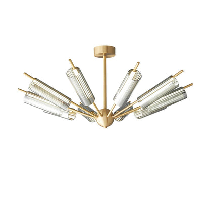 Sputnik Brass Electrolier Chandelier