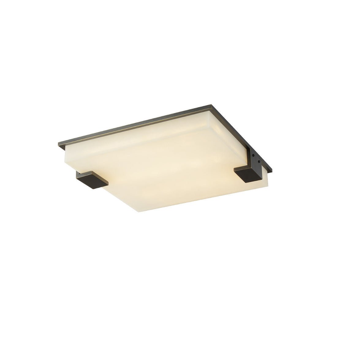 Square Alabaster Flush mount light Ceiling Lamp