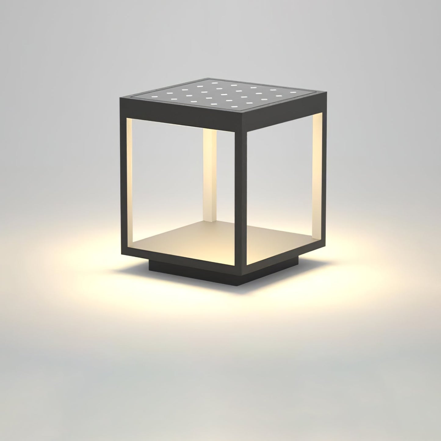 Square Frame Solar Outdoor Light