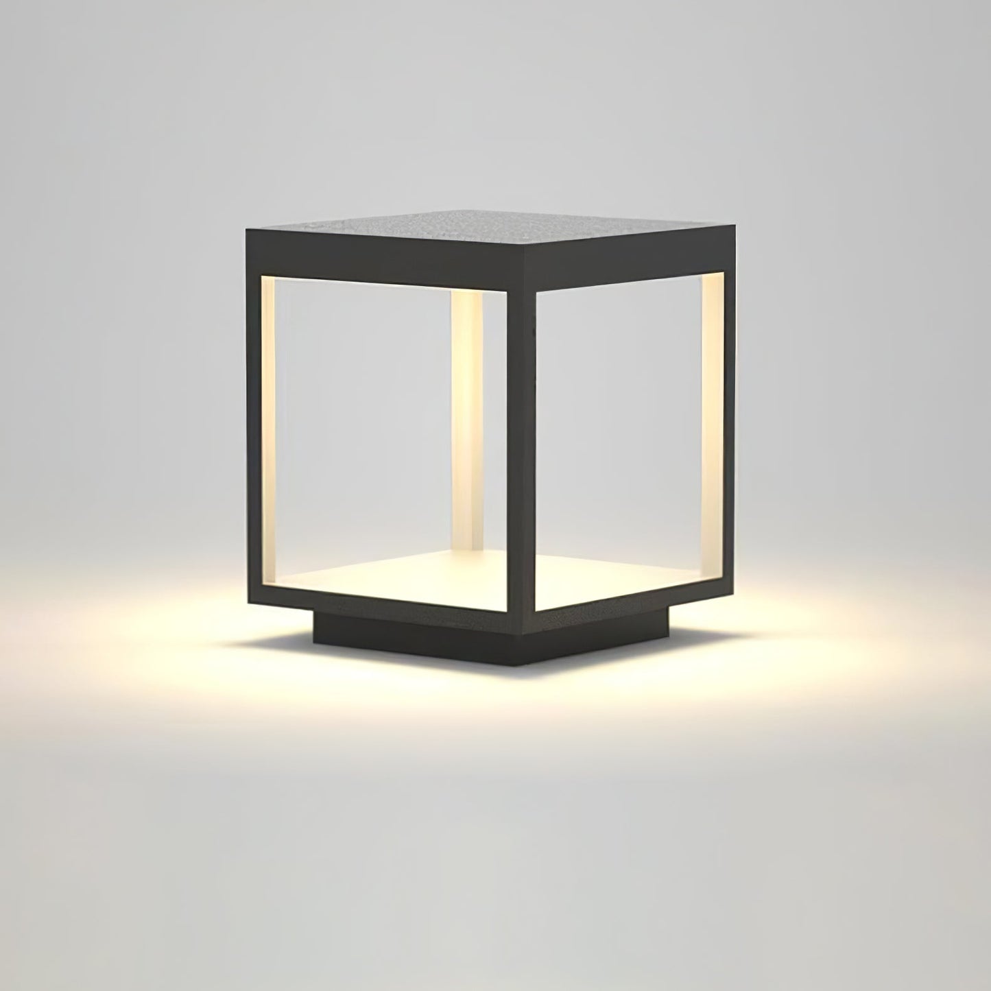 Square Frame Solar Outdoor Light