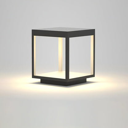 Square Frame Solar Outdoor Light