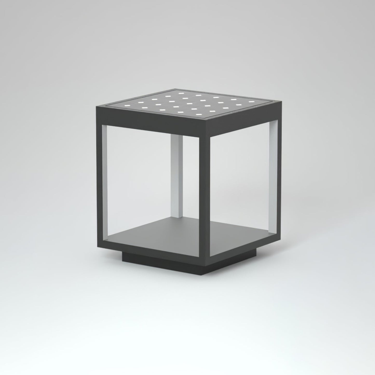 Square Frame Solar Outdoor Light