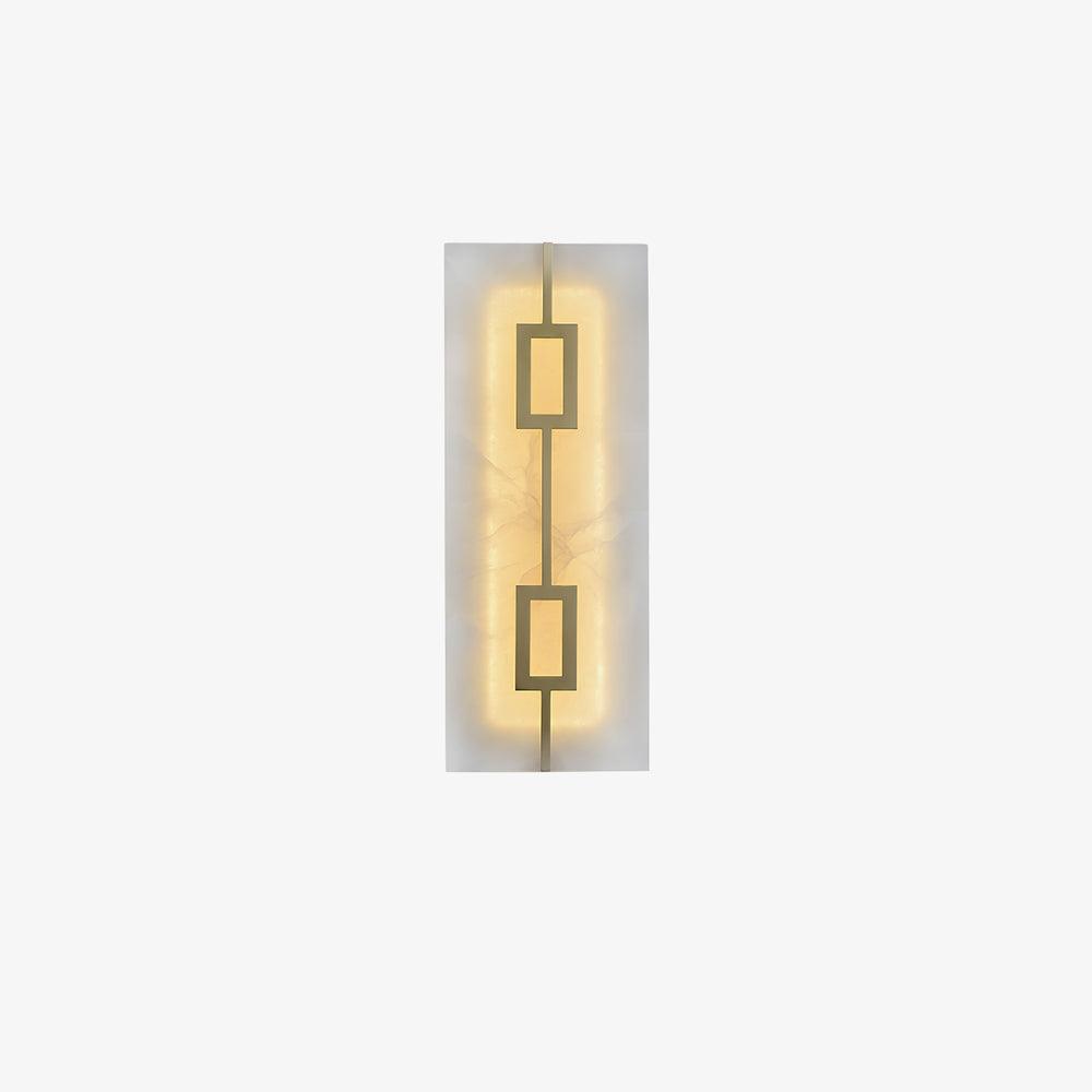 Square Alabaster Bracket light Wall Lamp