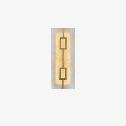 Square Alabaster Bracket light Wall Lamp