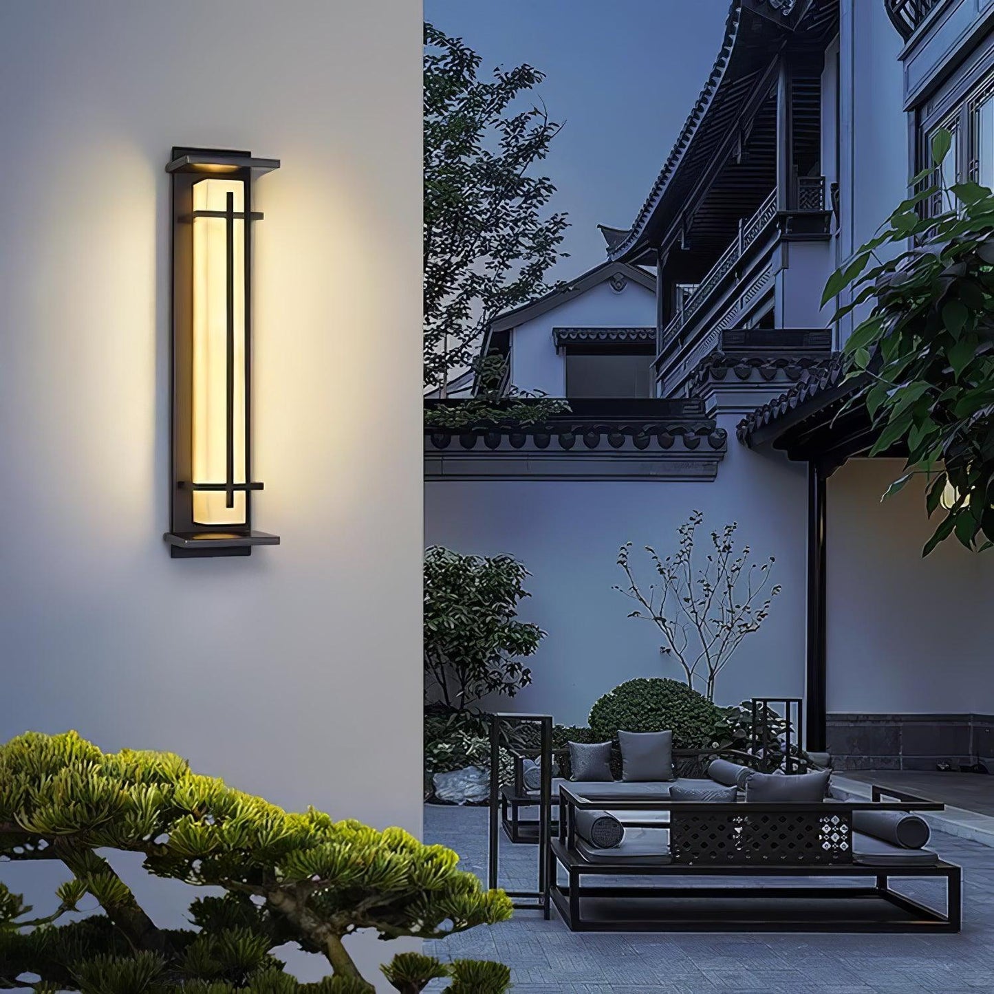 Square Outdoor Sconce Wall Light