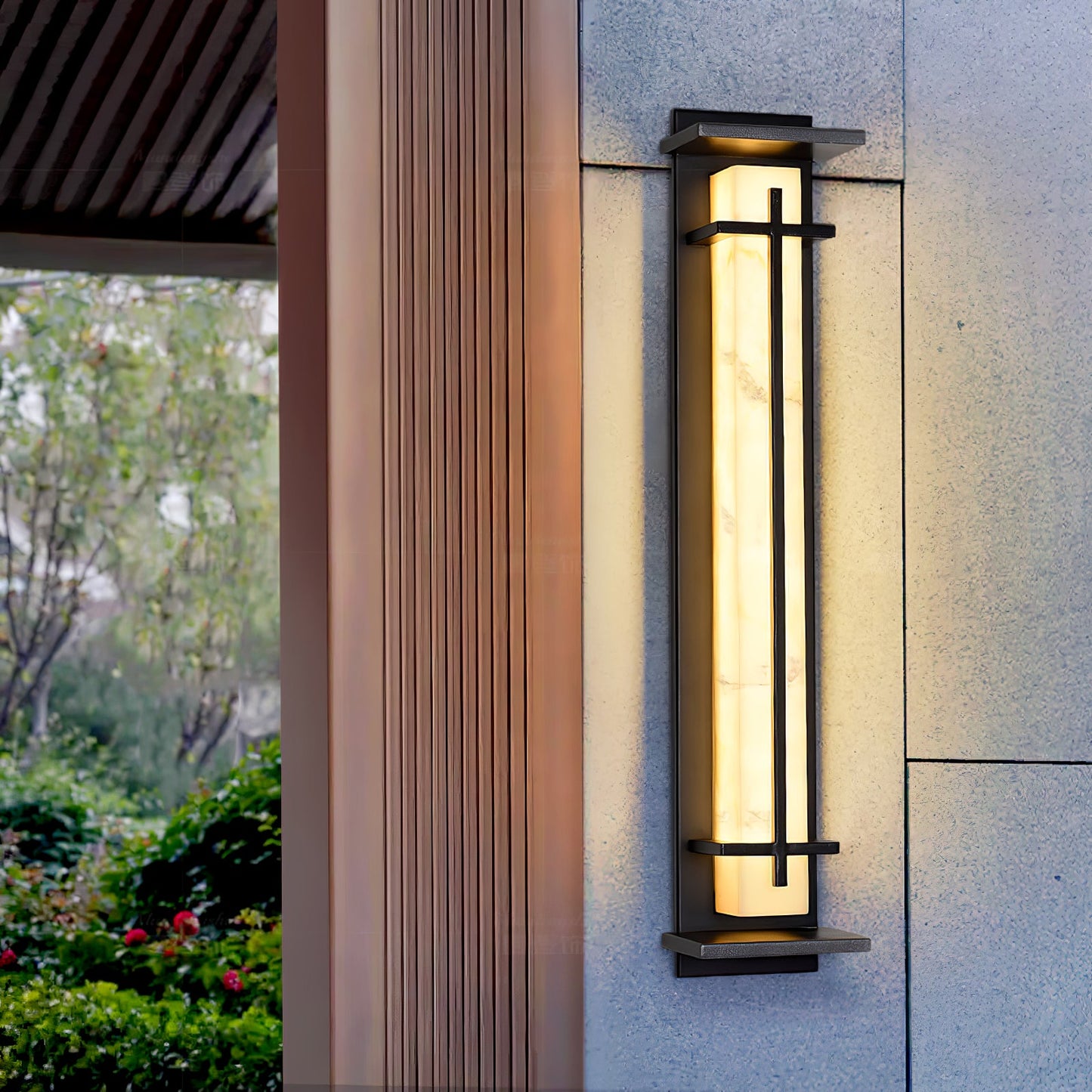 Square Outdoor Sconce Wall Light