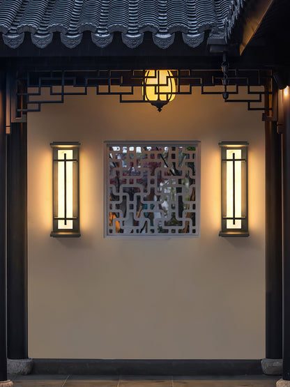 Square Outdoor Sconce Wall Light