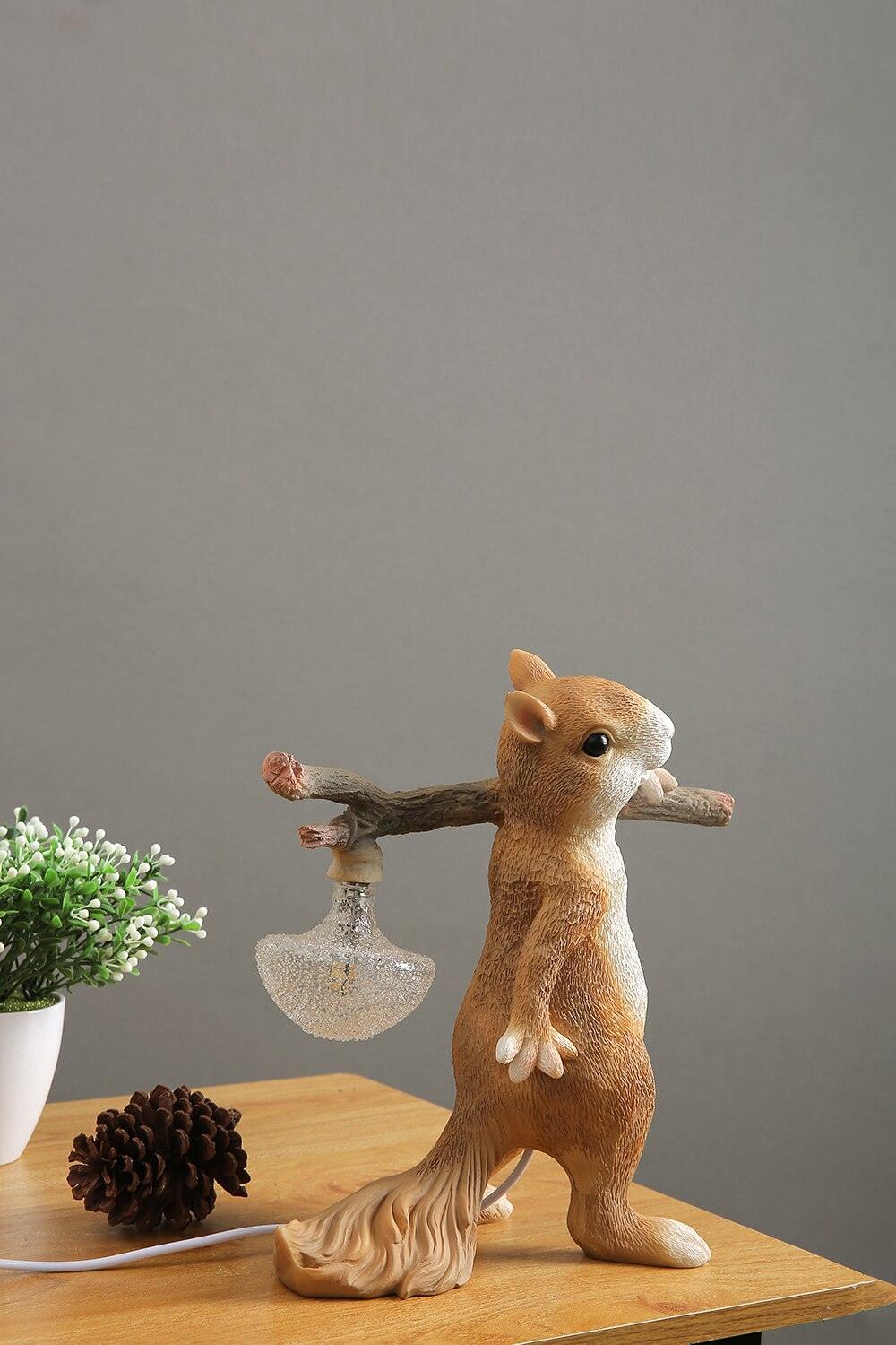 Squirrel Work lamp Table Lamp