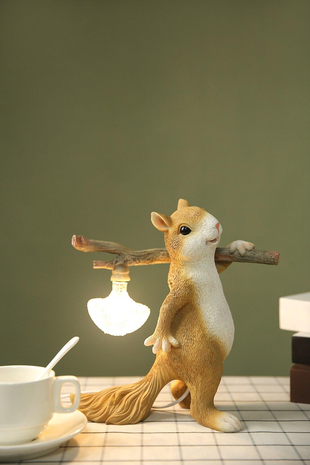 Squirrel Work lamp Table Lamp