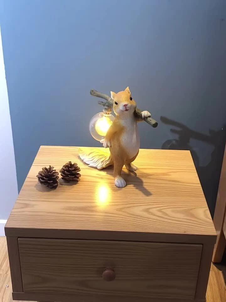 Squirrel Work lamp Table Lamp