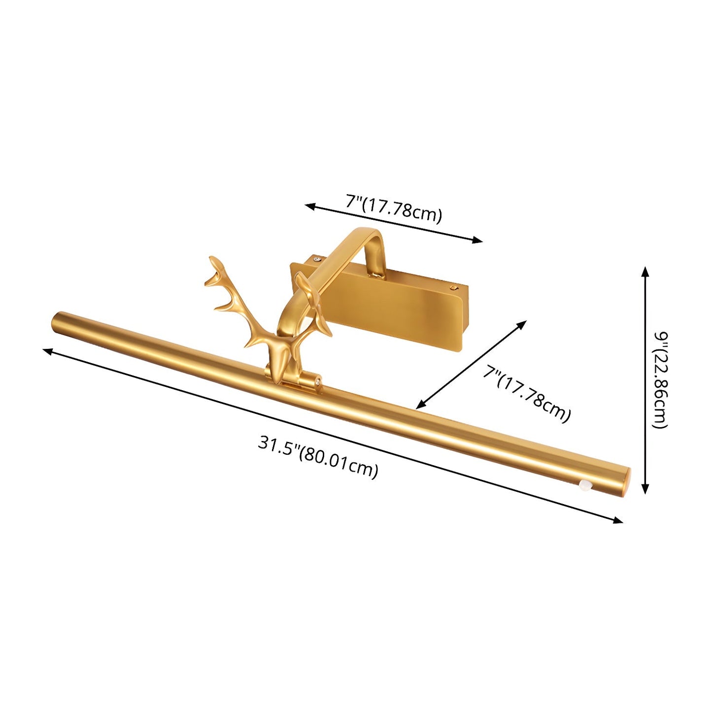 Stag Horn Wall sconce Wall Light