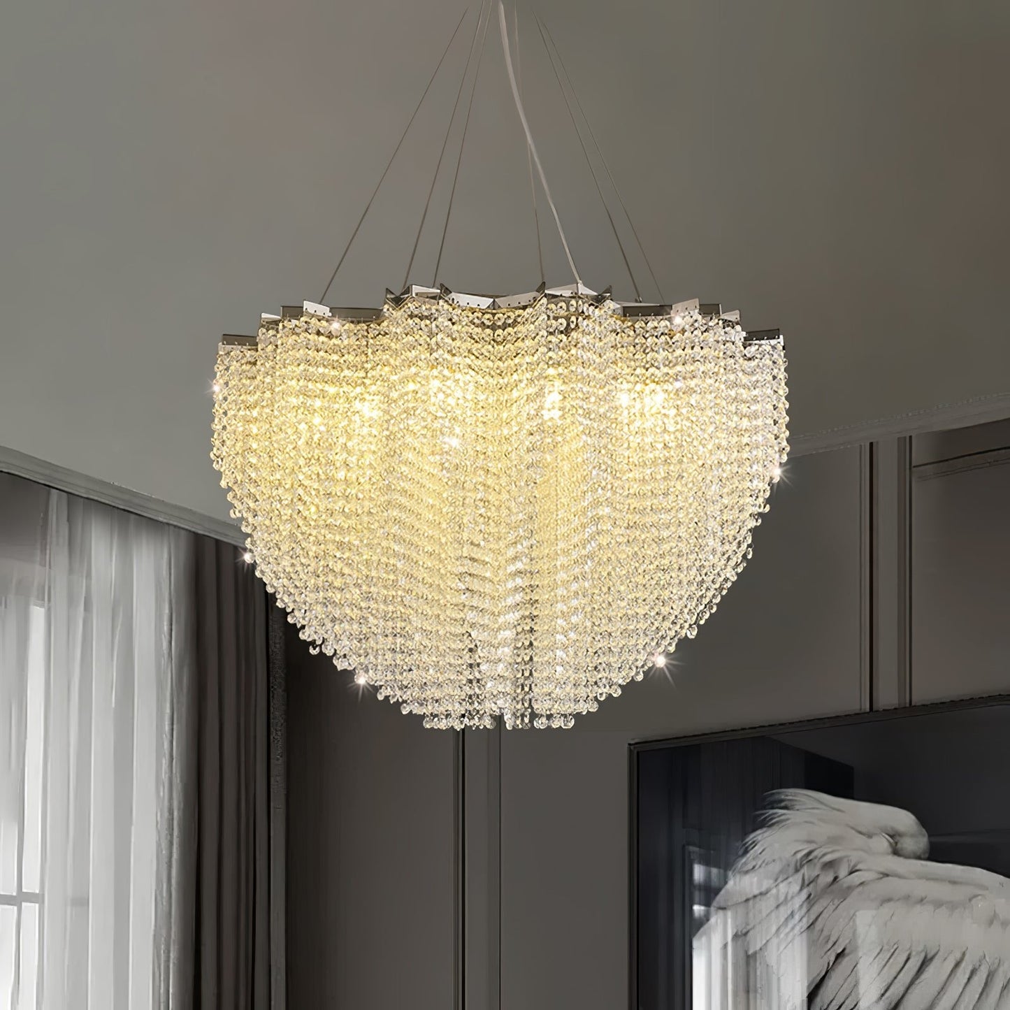 Stalizi Crystal Gasolier chandelier