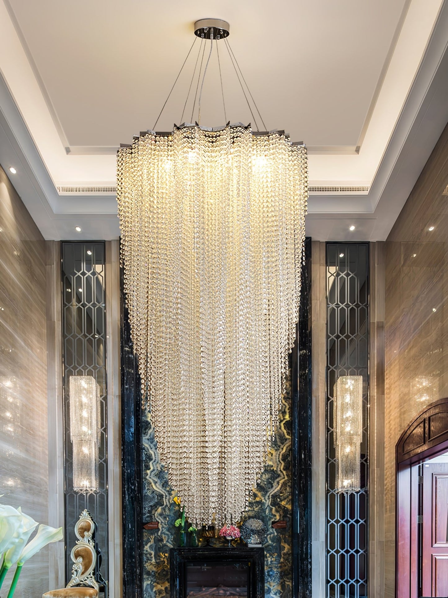 Stalizi Crystal Gasolier chandelier