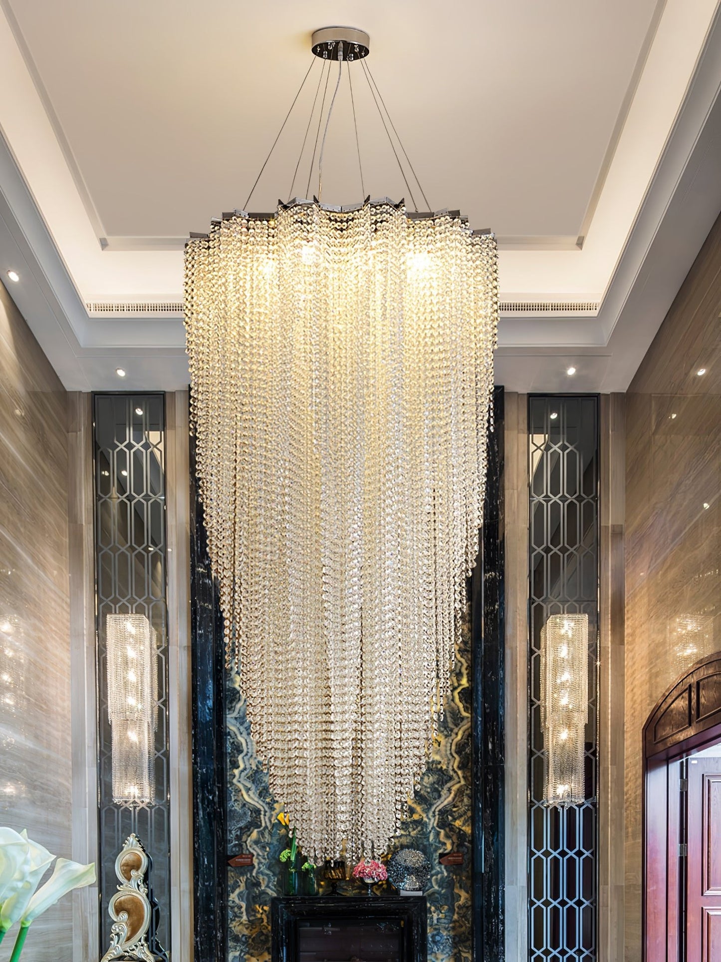 Stalizi Crystal Gasolier chandelier