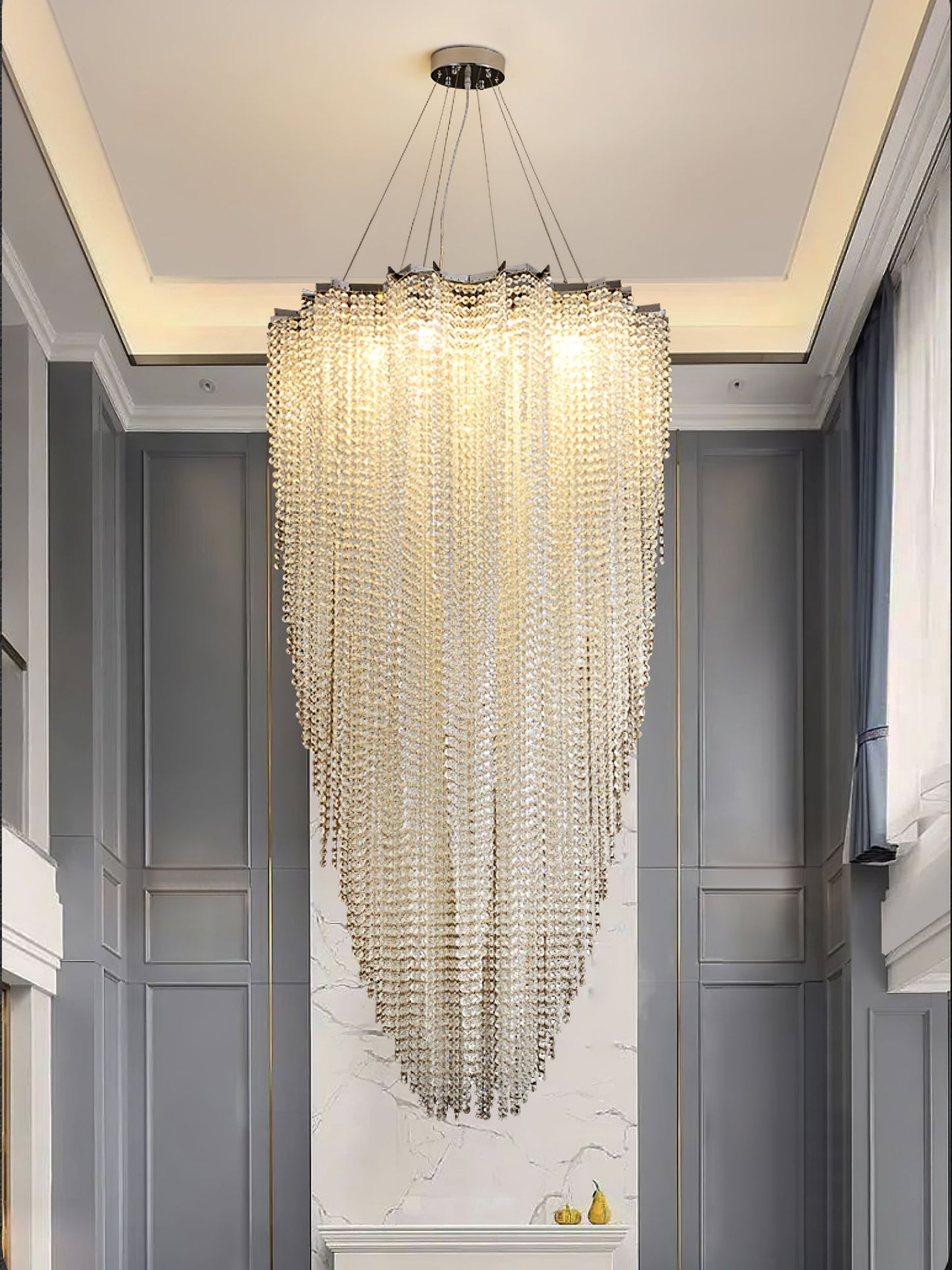 Stalizi Crystal Gasolier chandelier