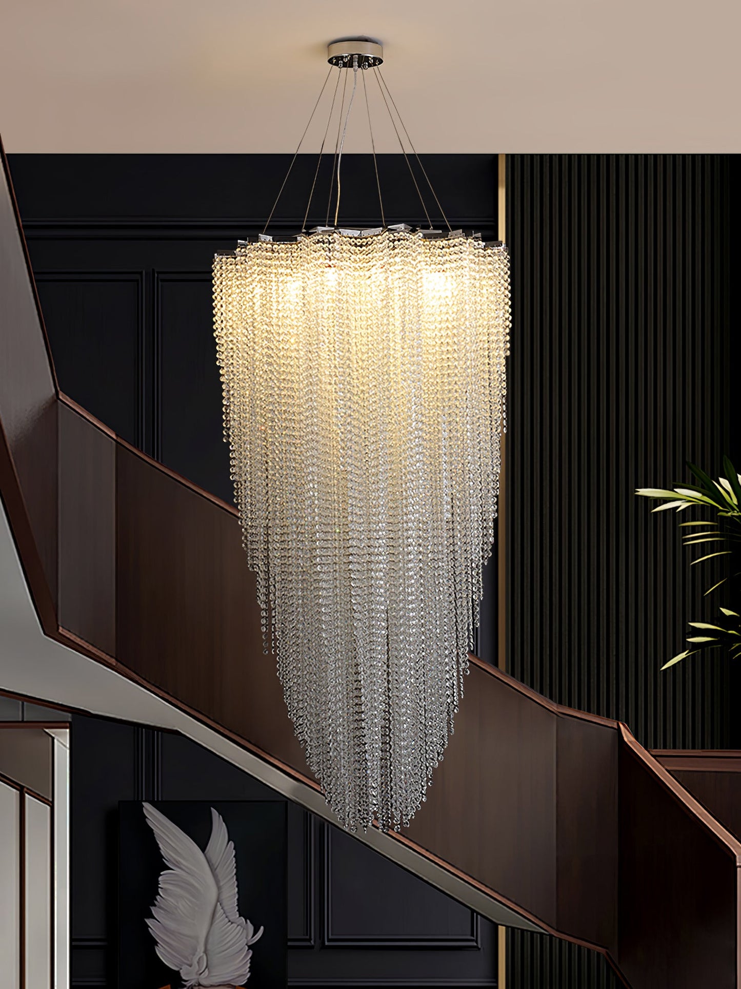 Stalizi Crystal Gasolier chandelier