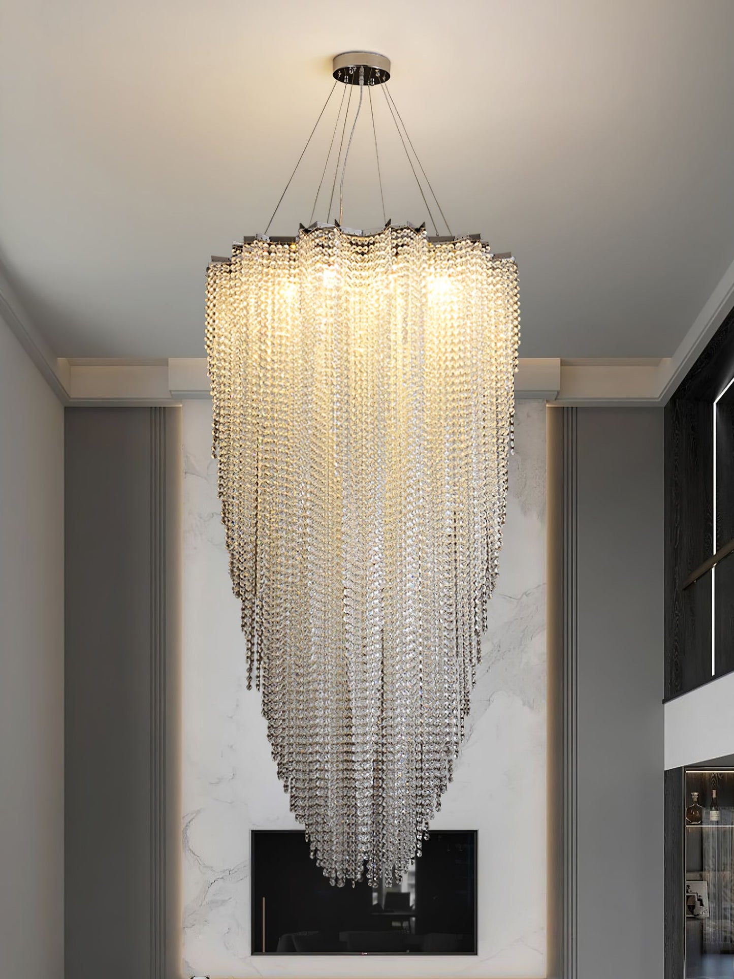 Stalizi Crystal Gasolier chandelier