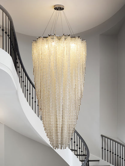 Stalizi Crystal Gasolier chandelier