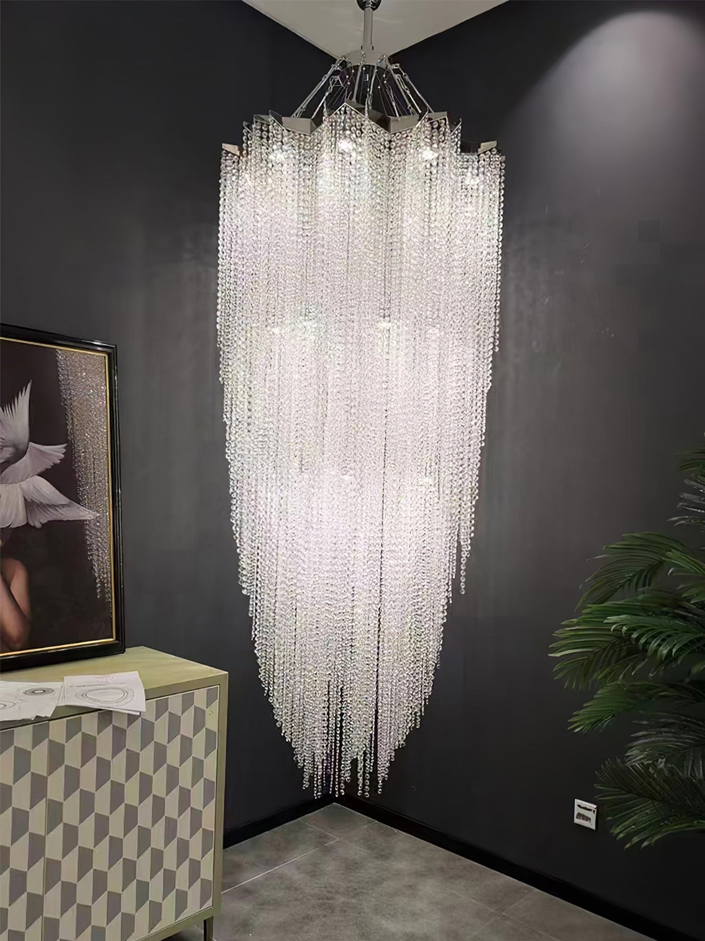 Stalizi Crystal Gasolier chandelier