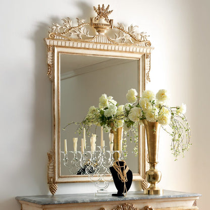 Statement Classic Italian Designer Console And Mirror Set