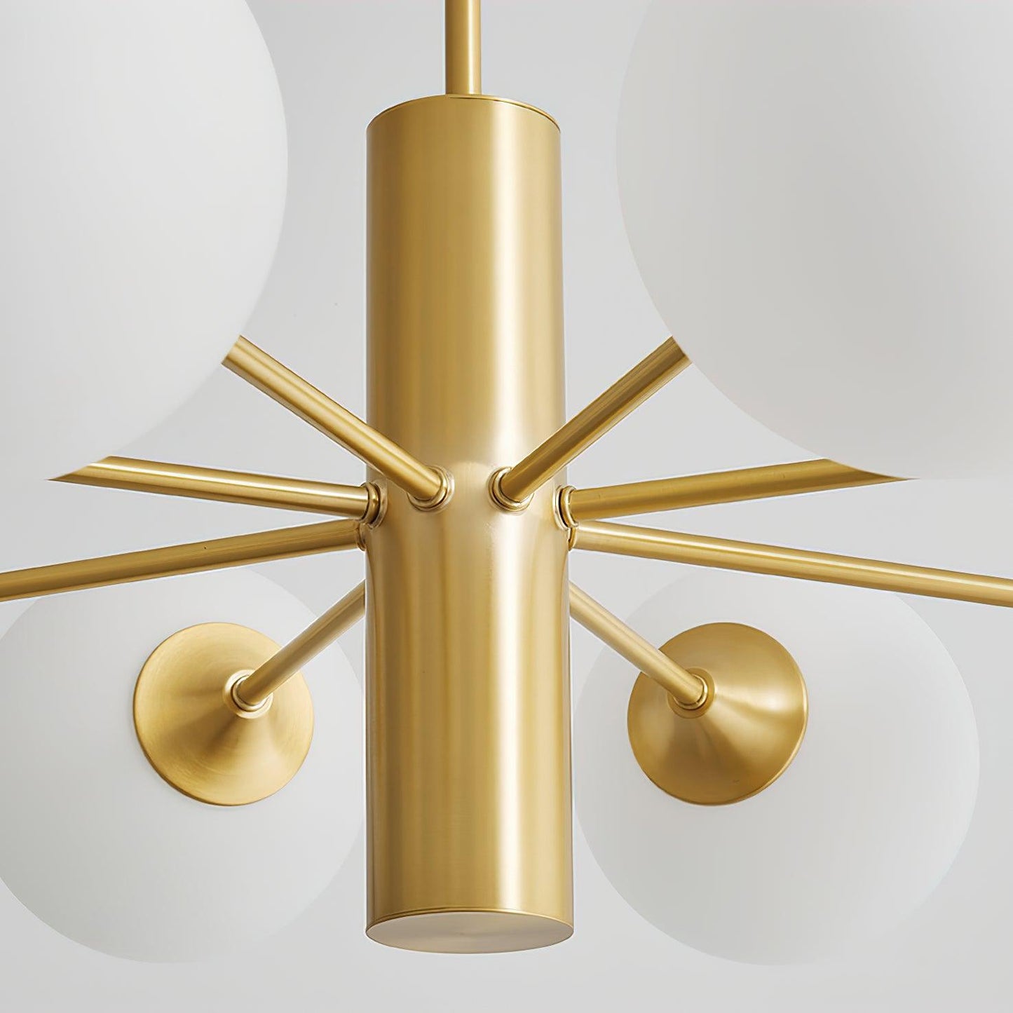 Stella Brass Crown Chandelier