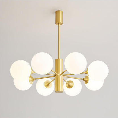 Stella Brass Crown Chandelier