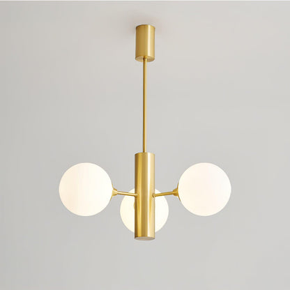 Stella Brass Crown Chandelier