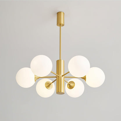 Stella Brass Crown Chandelier