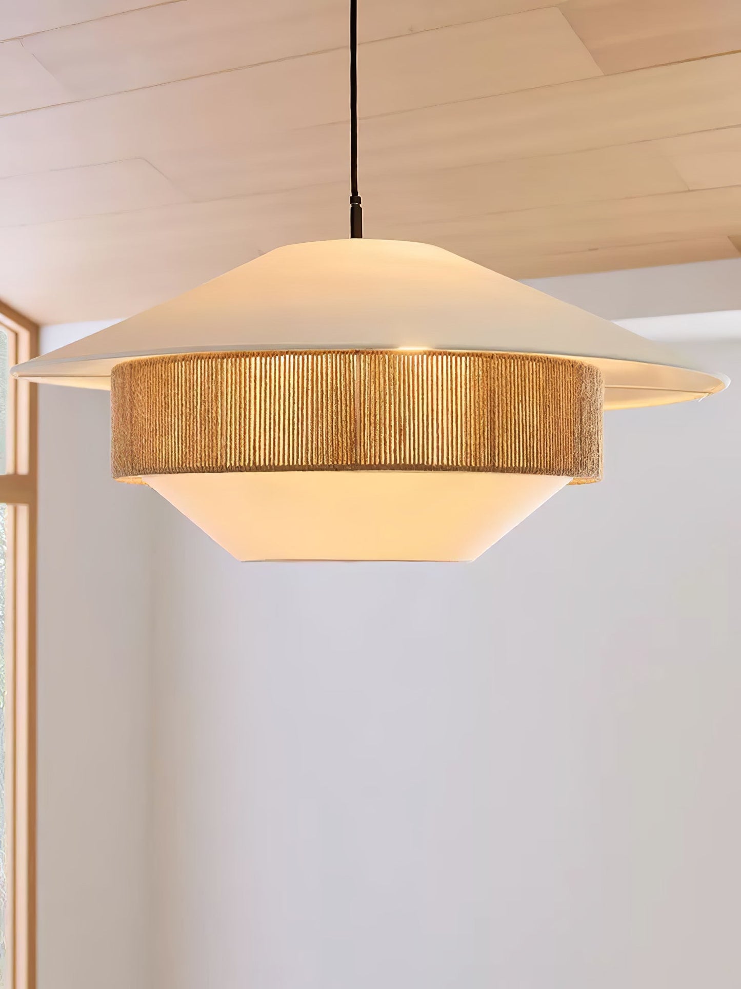 Stevie Woven Drop light Pendant Lamp