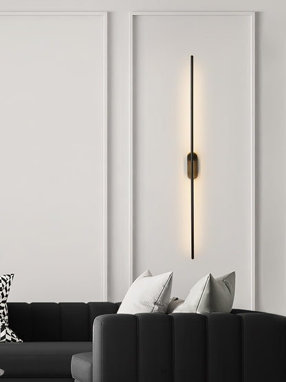 Stick Shaped Metal Bracket light Sconce