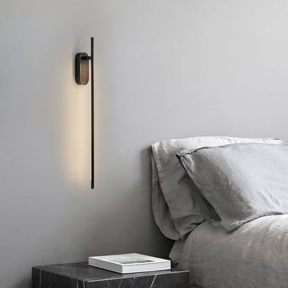 Stick Shaped Metal Bracket light Sconce