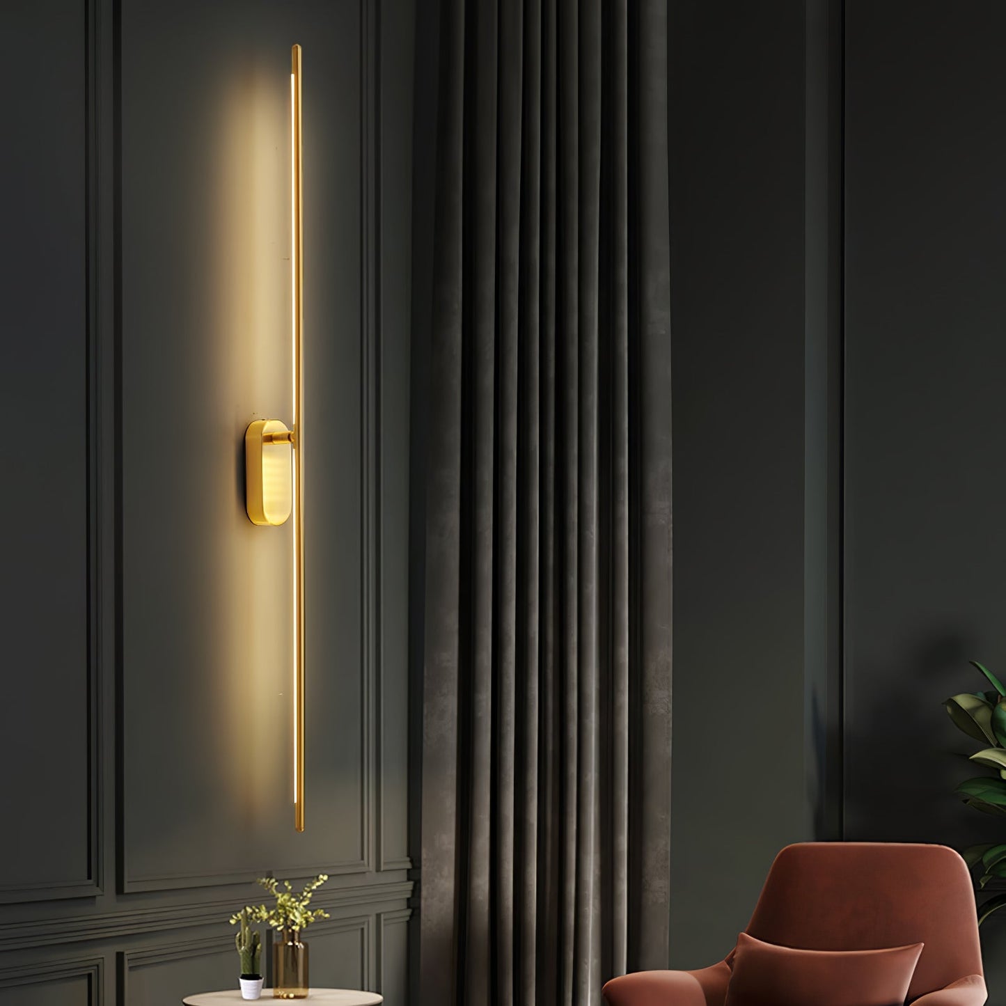 Stick Shaped Plug In Wall-mounted lamp Sconce