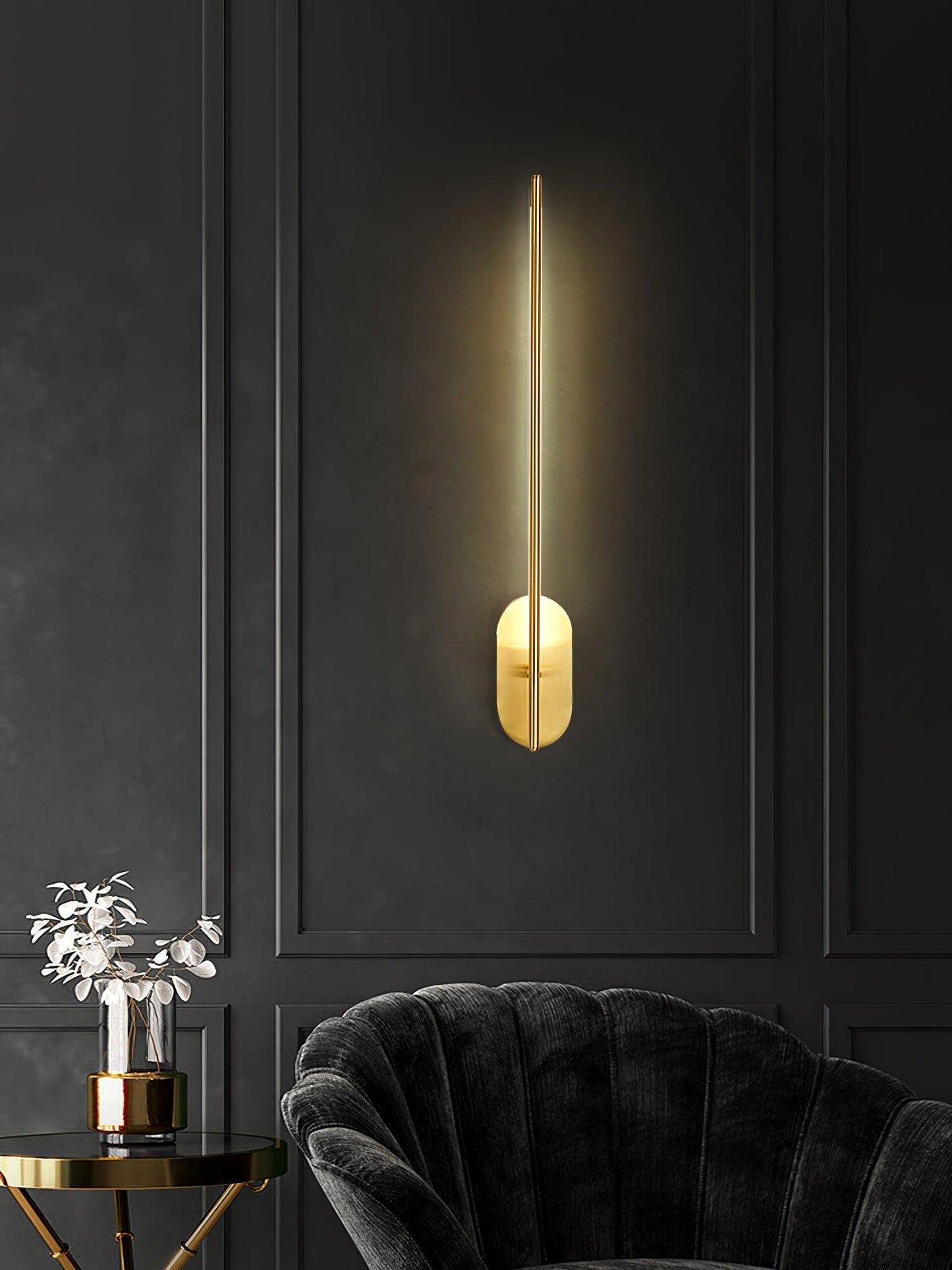 Stick Shaped Plug In Wall-mounted lamp Sconce