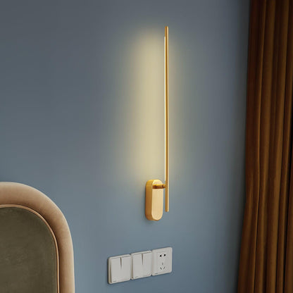 Stick Shaped Metal Bracket light Sconce