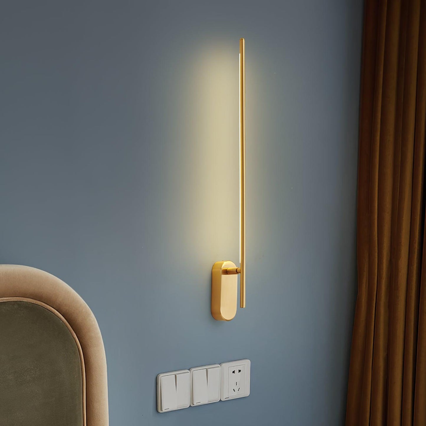 Stick Shaped Plug In Wall-mounted lamp Sconce