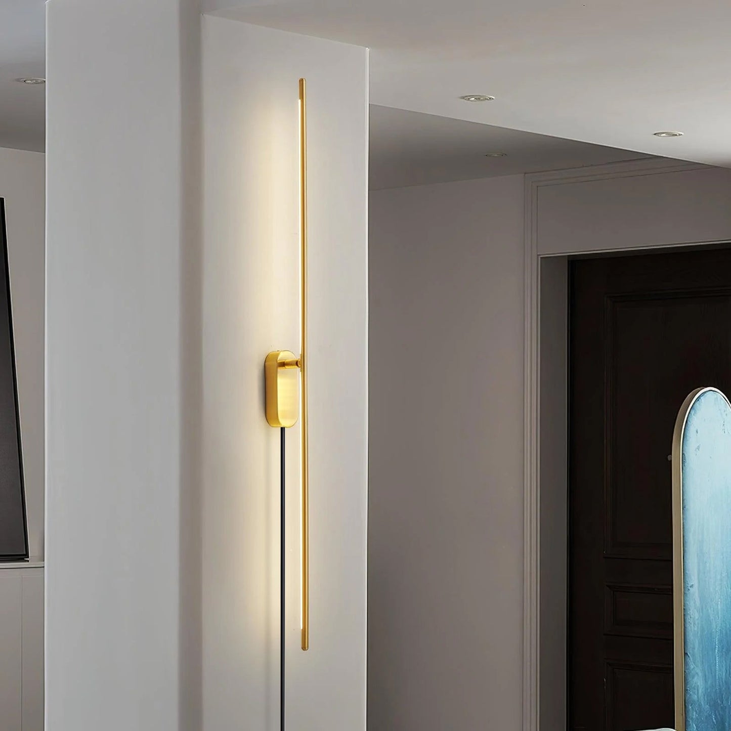 Stick Shaped Plug In Wall-mounted lamp Sconce