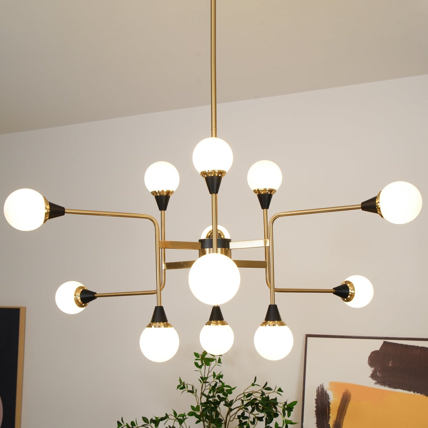 Stilnovo Electrolier Chandelier