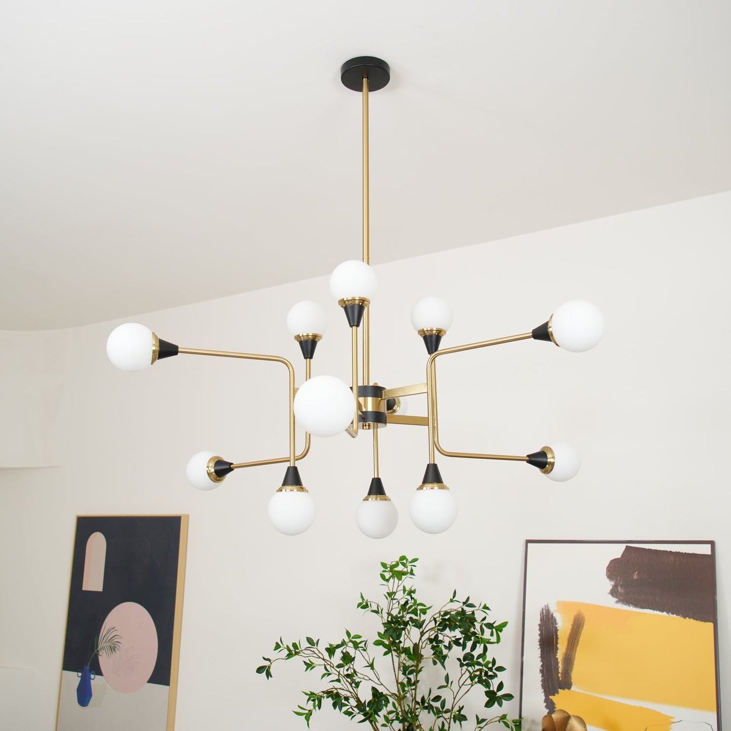 Stilnovo Electrolier Chandelier