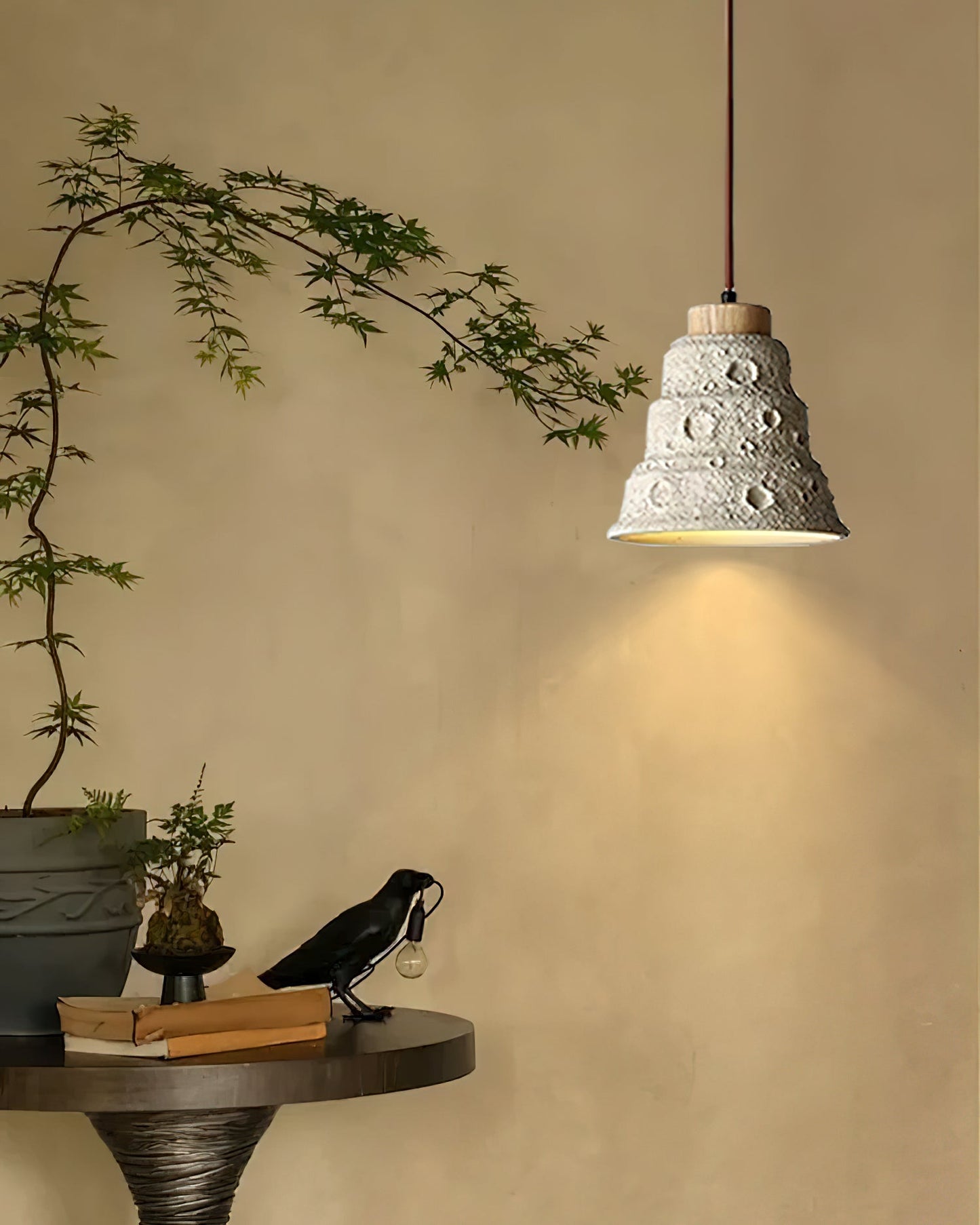 Stone Bell Drop light Pendant Light