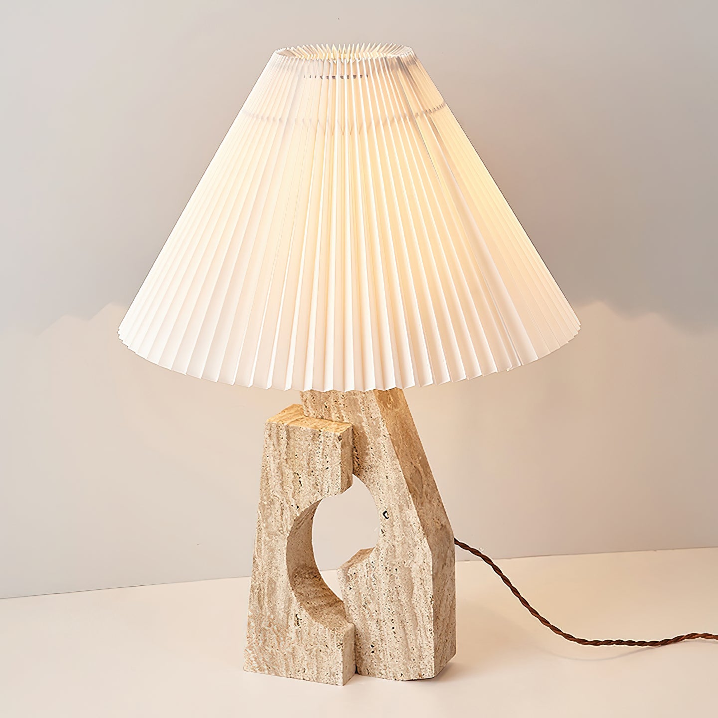 Stone Pillar Accent lamp Table Lamp