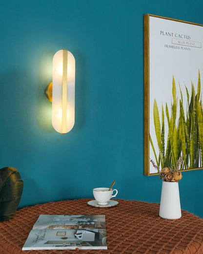 Stone Wall-mounted lamp Wall Alabaster LED Sconce