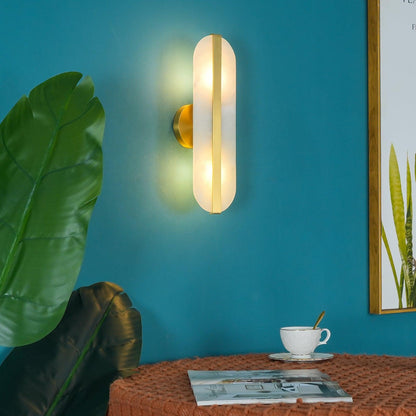 Stone Wall-mounted lamp Wall Alabaster LED Sconce