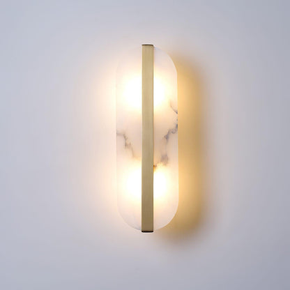 Stone Wall-mounted lamp Wall Alabaster LED Sconce