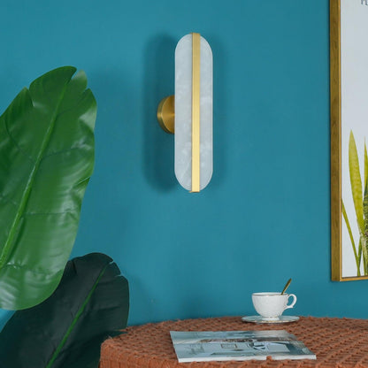 Stone Wall-mounted lamp Wall Alabaster LED Sconce
